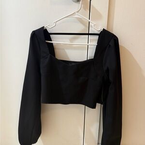 Elegant Black Women's Top